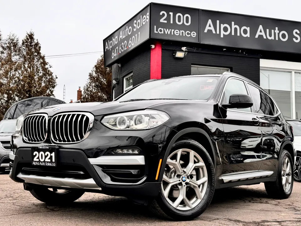 2021 BMW X3 XDrive30i |Premium Essential|Factory Warranty|