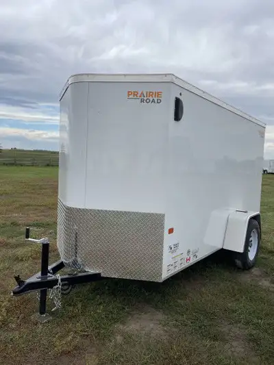 5'x10' Rainbow Prairie Road Cargo Trailer Barn Door Single 3500# Axle - Cash price No Dealer Fees -...
