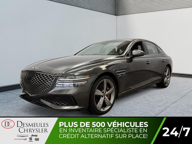2023 Genesis G80 3.5T SportAWD Toit pano Cuir aide a la conduite in Cars & Trucks in Laval / North Shore