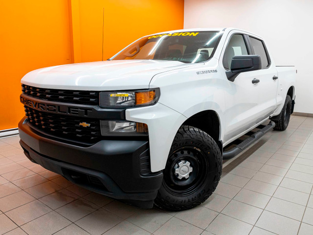 2019 Chevrolet Silverado 1500 WT CREW 4X4 V8 *GR. REMORQ* CARPLA in Cars & Trucks in Laurentides