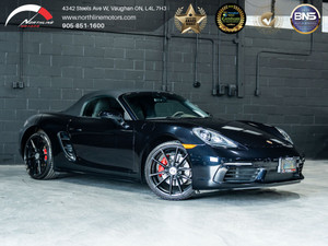 2018 Porsche 718 Roadster/RARE MANUAL/PARK ASSIST/CAM/CLEAN CARFAX