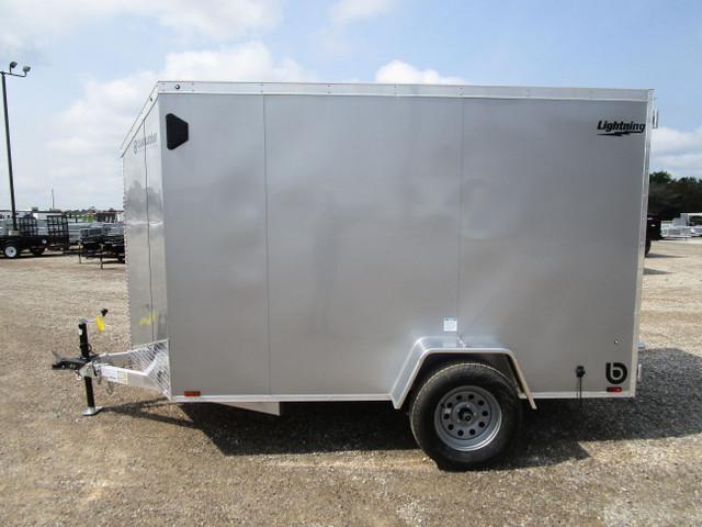 2023 Lightning Aluminum Lightning Cargo Trailer - 6' x 10'! in Cargo & Utility Trailers in City of Toronto - Image 3