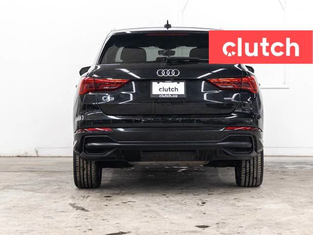 2020 Audi Q3 Progressiv AWD w/ Apple CarPlay & Android Auto, Blu in Cars & Trucks in Bedford - Image 4