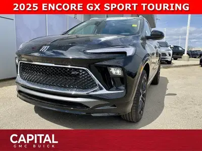 Take a look at this 2025 Buick Encore GX Sport Touring! 19 Inch Gloss Black Wheels, Panoramic power...