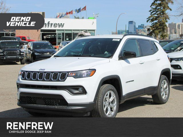 2025 Jeep Compass North 4x4, Turbo, Heated Seats/Wheel, in Cars & Trucks in Calgary