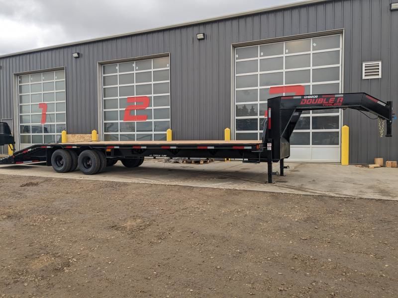 2025 Double A Trailers Gooseneck High Boy Trailer 102in.x30