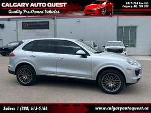 2017 Porsche Cayenne Platinum Edition/AWD/NAVI/B.CAM/LEATHER/PANO-ROOF