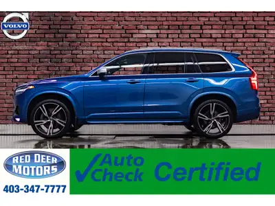 **ACCIDENT FREE - MECHANICALLY CERTIFIED** 139,061 KM This 2018 Volvo XC90 AWD T6 R-Design is powere...