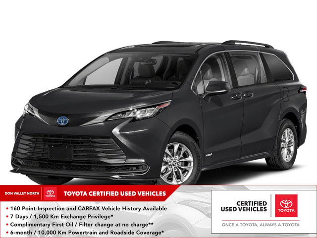 2025 Toyota Sienna LE 8-Passenger INCOMING | CERTIFIED | ACCI... in Cars & Trucks in City of Toronto