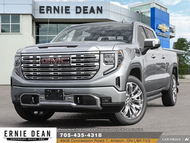 2025 GMC Sierra 1500 Denali 22 HIGH GLOSS BLACK RIMS // DENAL... in Cars & Trucks in Barrie