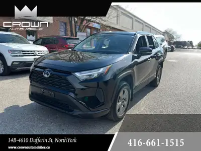 2 023 TOYOTA RAV4 XLE HYBRID, ONE OWNER, NO ACCIDENT, BALANCE OF MANUFACTURE WARRANTY, LOADED WITH S...