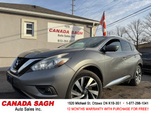 2018 Nissan Murano Platinum AWD