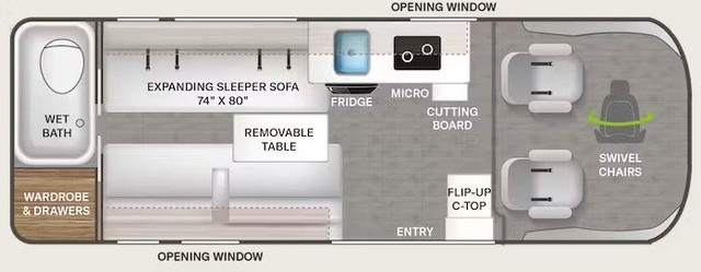 2024 Thor Motor Coach Dazzle 2LB*23 in RVs & Motorhomes in Abbotsford - Image 2