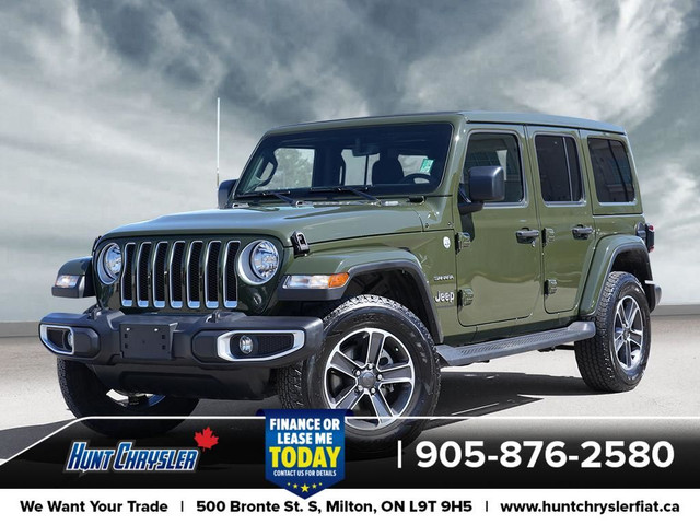 2023 Jeep Wrangler SAHARA | NAVI | SKY-TOP | CARPLAY | ALPINE |  in Cars & Trucks in Oakville / Halton Region