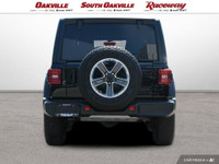 2022 Jeep Wrangler Unlimited Sahara Black Clearcoat 2.0L I4 DOHC 8-Speed Automatic Call us at (905)... (image 4)