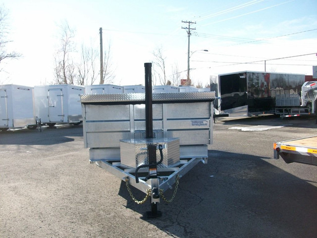  2024 K-Trail DOMPEUR 82in. X 16' 2 ESSIEUX 8000LB GALVANISE CON in Travel Trailers & Campers in Laval / North Shore - Image 3