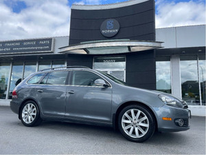 2014 Volkswagen Golf Highline TDI DIESEL 6SPD HEATED LEATHER NAVI