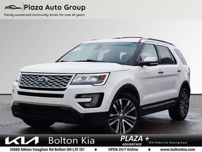 2017 Ford Explorer Platinum $137 WEEKLY* FULL NAVI LEATHER SONY
