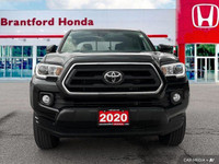Conquer any terrain with this 2020 Toyota Tacoma Crew Cab Pickup, boasting a rugged Magnetic Grey Me... (image 8)