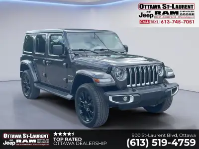 WE CAN GET YOU APPROVED ON THIS 2021 JEEP WRANGLER SAHARA 4XE TODAY FEATURED OPTIONS -Premium leathe...