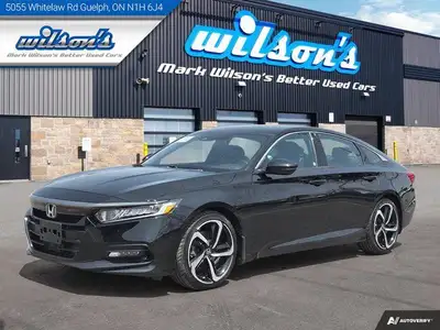 Come see this certified 2019 Honda Accord Sedan Sport | 6-Speed Manual | Sunroof | Adaptive Cruise |...