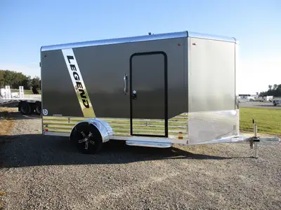 Legend Aluminum Enclosed 5,6,7 Wide Trailers 6' x 13' starting at $11,295.00 ! The pride of any busi...