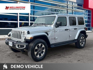 2023 Jeep Wrangler Sahara | Nav | Heated Seats/Wheel | V6 | Apple Carplay |