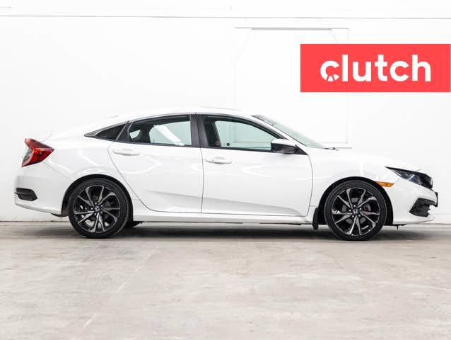 2019 Honda Civic Sedan Sport w/ Apple CarPlay & Android Auto, Du in Cars & Trucks in Bedford - Image 3