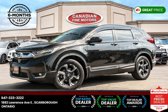 2017 Honda CR-V AWD TOURING PANO LEATHER SEATS BSM CAM in Cars & Trucks in City of Toronto
