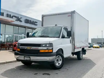 WAS: $74695 NOW: $72695 plus taxes and licensing fees2025 Chevrolet Express Cutaway 3500Powered by a...