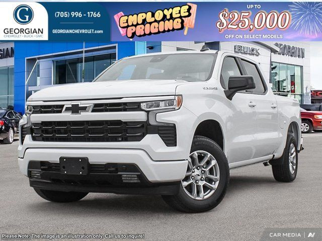 2025 Chevrolet Silverado 1500 RST- Trailering Pkg - Convenience in Cars & Trucks in Barrie
