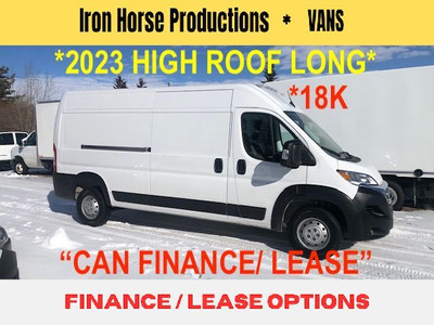 2023 RAM PROMASTER 2500 HI ROOF LONG W/BASE CAN FINANCE/LEASE 