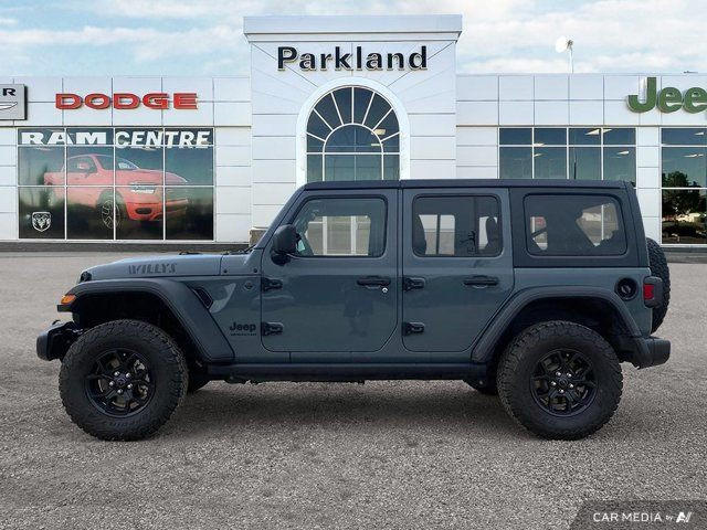 2024 Jeep Wrangler Willys 4 Door 4x4 Nav Capable Heated Seats in Cars & Trucks in St. Albert - Image 2