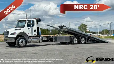 Heavy truck / Camion lourd - # STOCK: C-36117 2026 FREIGHTLINER M2 106 PLUS CAMION PLATE FORME REMOR...