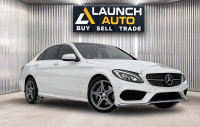 Introducing our gorgeous 2015 Mercedes Benz C300 4Matic. This vehicle looks amazing, upgraded AMG gr... (image 5)