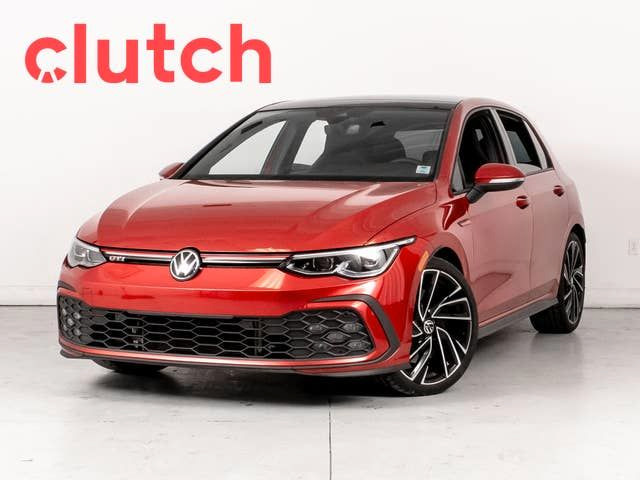 2022 Volkswagen Golf GTI Autobahn w/ Sunroof, Nav, Rear view Cam in Cars & Trucks in Bedford