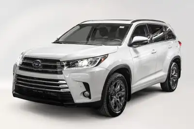 2018 Toyota Highlander Hybrid Limited * Cuir * Toit Clean Carfax