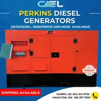 Brand New CAEL Diesel Generators with Perkins Engine