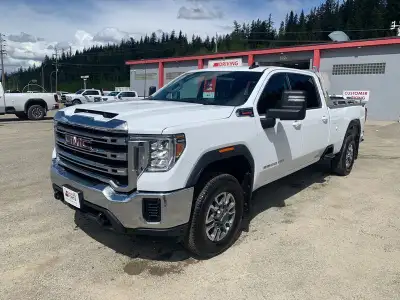 Sierra 3500HD 4WD Crew Cab 172" SLE, 18" Aluminum Wheels, 6.6L V8 Turbo Diesel Engine, 10-Speed Auto...