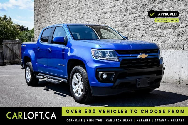 2021 Chevrolet Colorado COLORADO LT • SIDE STEPS • TONNEAU COVER in Cars & Trucks in Kingston