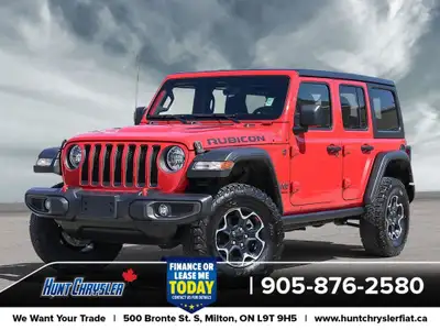 BUILT TO CONQUER TRAILS AND TURN HEADS WHILE DOING IT! 2023 JEEP WRANGLER RUBICON 4-DOOR 4X4 Equippe...