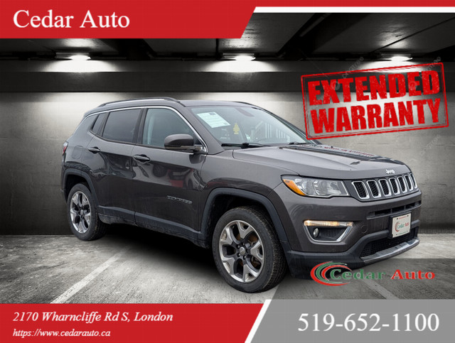 2018 Jeep Compass 2 YEAR POWERTRAIN WARRANTY | Limited |Fully Lo in Cars & Trucks in London