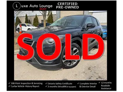 Be the talk of the town in your new pre-owned 2016 Mazda CX5 GT AWD!! This one has all the toys incl...