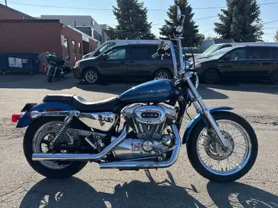 Check out this 2005 CANADIAN Harley-Davidson Sportster XL883 with only 4,967kms !!! NOT A MISPRINT !...