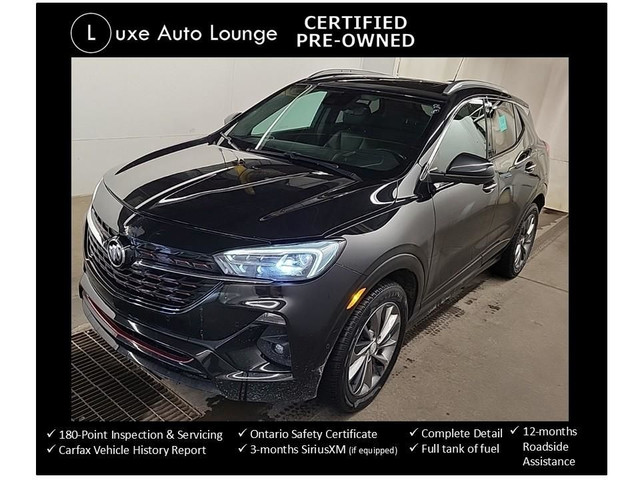 2022 Buick Encore GX ST PKG, LOW KM, AWD, PANO ROOF, CAMERA MIRR in Cars & Trucks in Ottawa