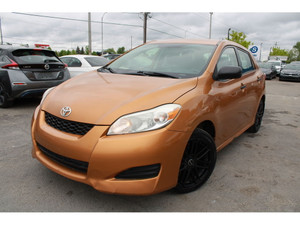2010 Toyota Matrix MANUELLE, MAGS, LECTEUR C.D, PRISE AUX/12VOLTS