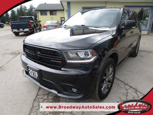 2018 Dodge Durango ALL-WHEEL DRIVE GT-EDITION 7 PASSENGER 3.6L - V6.. BENCH &amp; 3RD ROW.. LEATHER.. HEATED SEATS &amp; WHEEL.. BACK-UP CAMERA.. P