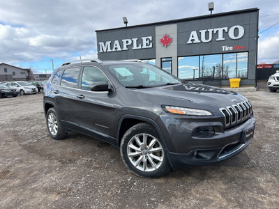  2016 Jeep Cherokee 4WD Limited | NAV | LEATHER | PANO ROOF | CA