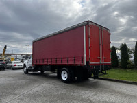 2008 Ford F-750 Tarp Side Cube Van Caterpillar 7.2L 6cyl Allison Automatic 22'L 8'W 7'6in.H Air Brak... (image 8)