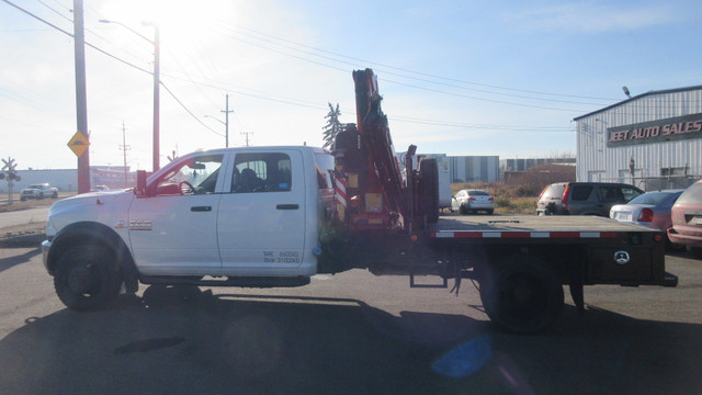2014 Dodge RAM 5500 SLT CREW CAB WITH FASSI F80 BOOM CRANE in Heavy Equipment in Vancouver